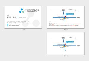 hautu (hautu)さんの新規クリニック開業のための名刺への提案