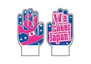 bill_3500さんのSTOPコロナ！日本応援！手袋のキャラクターや文字のデザインへの提案