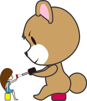jun jun (cute0706)さんの熊のキャラクターデザインへの提案