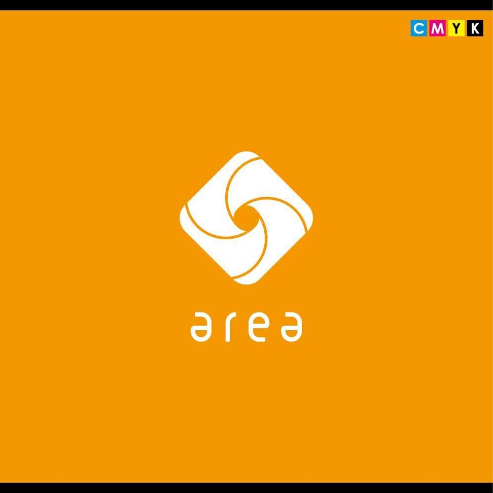 「area」のロゴ作成