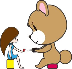jun jun (cute0706)さんの熊のキャラクターデザインへの提案
