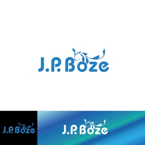 IandO (zen634)さんのスクールショップ男子学生服PB商品ロゴを将来イメージしている。店名ロゴ「J.P.Boze」をへの提案