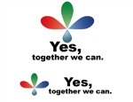 sametさんの「Yes, together we can.」のロゴ作成への提案