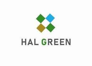 HANA  CRAFT  WORKS (hana5rou)さんの北海道の農業商社㈱HAL　GREENのロゴへの提案