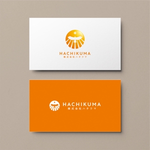 y2design (yamana_design)さんの企業ロゴ「ハチクマ」のロゴ作成への提案
