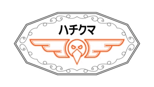 Cafe Kawashima (Kawaken_design)さんの企業ロゴ「ハチクマ」のロゴ作成への提案