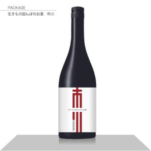willbe (whateverwillbe_willbe)さんの原料、生産者に特化した、農薬不使用のコシヒカリで醸す最高級の日本酒ラベルへの提案
