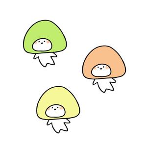 上野 (momohiki011)さんの地域企業と住民を結ぶプラットフォーム「G-MO」のキャラクターデザインへの提案