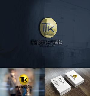 中津留　正倫 (cpo_mn)さんの白と黒と金の３色使い、ITKの３文字をベースにしたロゴ　への提案