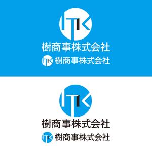 ロゴ研究所 (rogomaru)さんの白と黒と金の３色使い、ITKの３文字をベースにしたロゴ　への提案