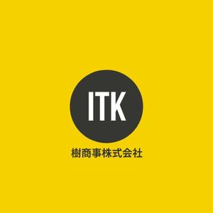 to0402to (to0402to)さんの白と黒と金の３色使い、ITKの３文字をベースにしたロゴ　への提案