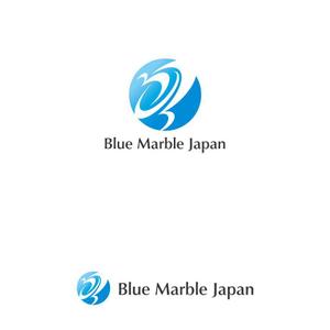 marutsuki (marutsuki)さんの株式会社「ブルー・マーブル・ジャパン（Blue Marble Japan）」のロゴへの提案