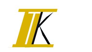 熱野屋 (kisaragi19)さんの白と黒と金の３色使い、ITKの３文字をベースにしたロゴ　への提案