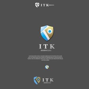 ligth (Serkyou)さんの白と黒と金の３色使い、ITKの３文字をベースにしたロゴ　への提案