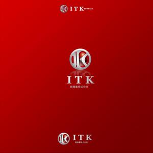 ligth (Serkyou)さんの白と黒と金の３色使い、ITKの３文字をベースにしたロゴ　への提案