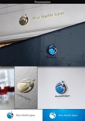 hayate_design (hayate_desgn)さんの株式会社「ブルー・マーブル・ジャパン（Blue Marble Japan）」のロゴへの提案