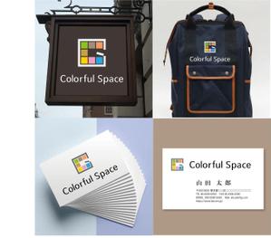 ninaiya (ninaiya)さんの宿泊施設やシェアスペースの運営会社「株式会社Colorful Space」のロゴ作成への提案