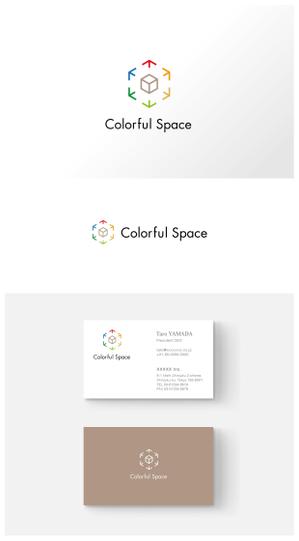 ainogin (ainogin)さんの宿泊施設やシェアスペースの運営会社「株式会社Colorful Space」のロゴ作成への提案