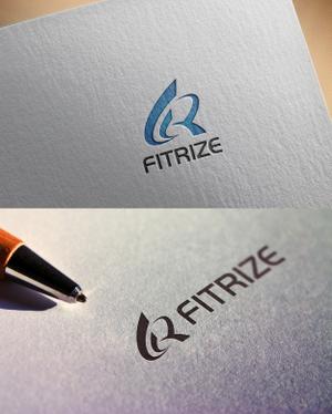 D.R DESIGN (Nakamura__)さんのフィットネスWEBサイト「FITRIZE」のロゴへの提案
