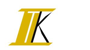 熱野屋 (kisaragi19)さんの白と黒と金の３色使い、ITKの３文字をベースにしたロゴ　への提案