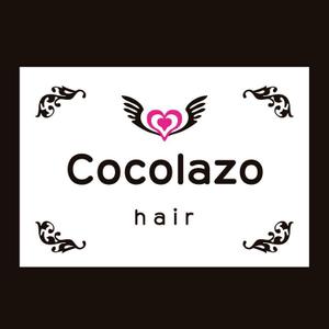 BEAR'S DESIGN (it-bear)さんの「Cocolazo　hair」のロゴ作成への提案