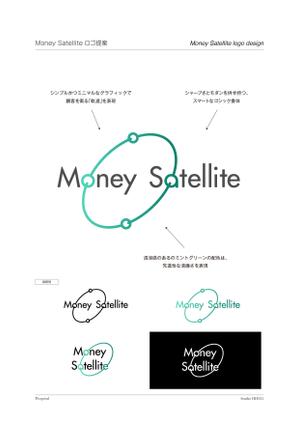 Studio HH521 (studiohh521)さんの資産運用会社「マネーサテライト」のロゴへの提案