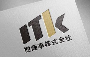 さんの白と黒と金の３色使い、ITKの３文字をベースにしたロゴ　への提案