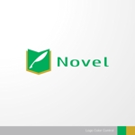 ＊ sa_akutsu ＊ (sa_akutsu)さんのIT企業名刺での使用ロゴの制作になります。※ロゴ表記名称ですが"Novel"でお願いしますへの提案