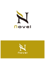 RYUNOHIGE (yamamoto19761029)さんのIT企業名刺での使用ロゴの制作になります。※ロゴ表記名称ですが"Novel"でお願いしますへの提案