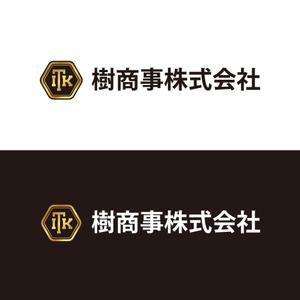 竜の方舟 (ronsunn)さんの白と黒と金の３色使い、ITKの３文字をベースにしたロゴ　への提案