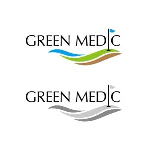 creative house GRAM (creative_house_GRAM)さんのゴルフ場業界向けコンサルティング会社「グリーンメディック株式会社」のロゴへの提案