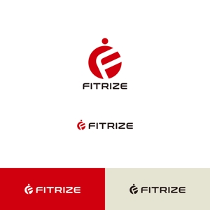 Kei Miyamoto (design_GM)さんのフィットネスWEBサイト「FITRIZE」のロゴへの提案