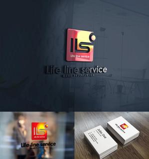 中津留　正倫 (cpo_mn)さんのコーポレーサイト　「ライフラインサービス」のシンボルロゴマークへの提案