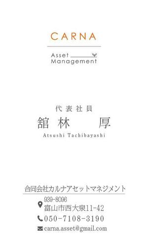 TDN (hironotetsuya)さんのスタイリッシュな名刺のデザインを作成してください。への提案
