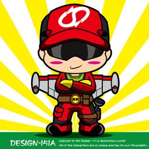 DESIGN-151A (non-wataboushi)さんの便利屋　イメージキャラクター作成への提案