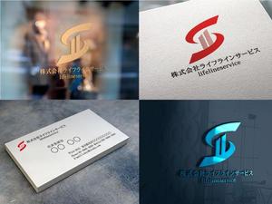 Kaito Design (kaito0802)さんのコーポレーサイト　「ライフラインサービス」のシンボルロゴマークへの提案