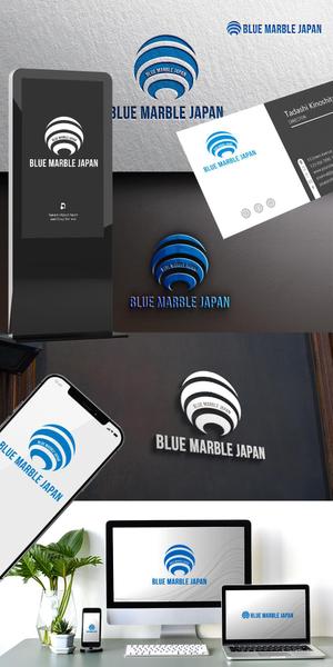 LEGS DESIGN (apple_pmc)さんの株式会社「ブルー・マーブル・ジャパン（Blue Marble Japan）」のロゴへの提案