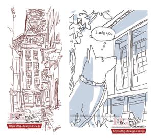 BrandingDesign M.C (MINO)さんの使用場所のイラストイメージ作成への提案