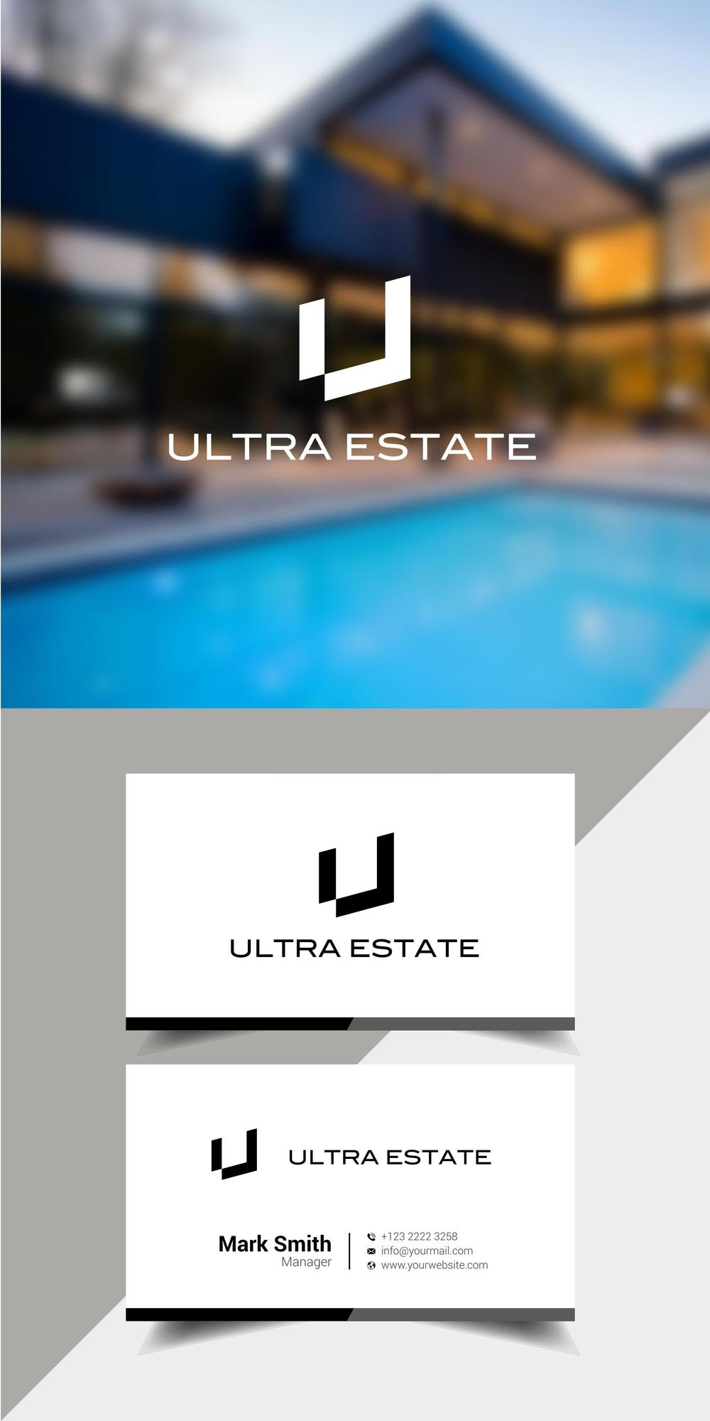 不動産会社「ULTRA　ESTATE」のロゴ
