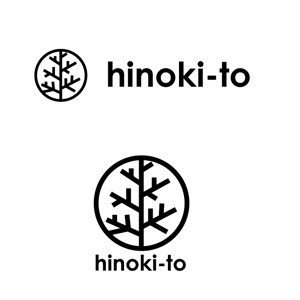 marukei (marukei)さんの桧製のキッチン用品・バス用品のブランド「HINOKI-to」のロゴ作成への提案