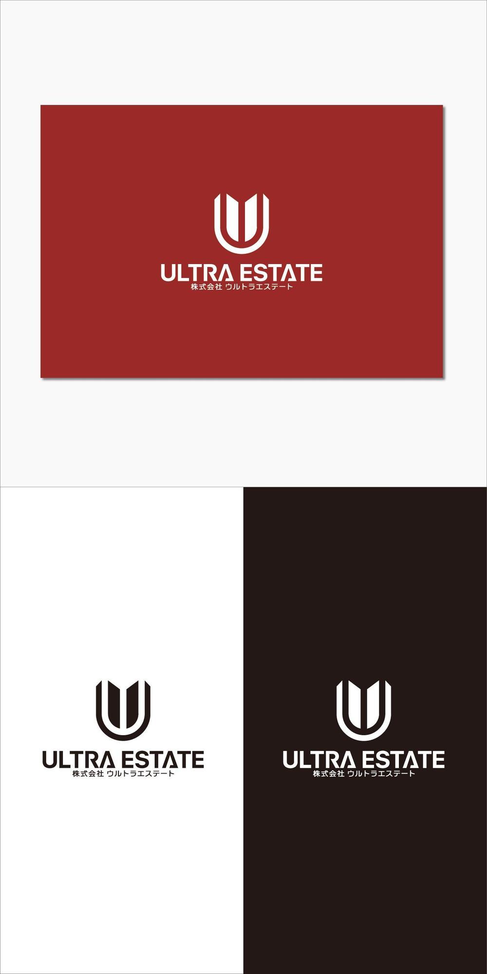 不動産会社「ULTRA　ESTATE」のロゴ