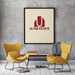 sriracha (sriracha829)さんの不動産会社「ULTRA　ESTATE」のロゴへの提案