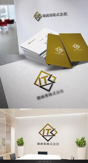 Cobalt Blue (Cobalt_B1ue)さんの白と黒と金の３色使い、ITKの３文字をベースにしたロゴ　への提案