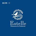 ns_works (ns_works)さんのパティスリー、ジェラテリア「Estelle」のロゴへの提案