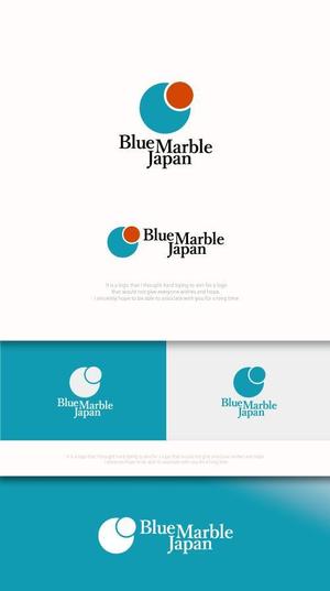 魔法スタジオ (mahou-phot)さんの株式会社「ブルー・マーブル・ジャパン（Blue Marble Japan）」のロゴへの提案
