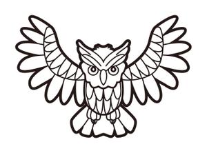 yamaad (yamaguchi_ad)さんの会社名の「owl」フクロウのキャラクターデザインへの提案