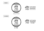 shirokuman06 (Shirokuman06)さんの飲食店　炭と鉄板　悠Kitchen　のロゴへの提案