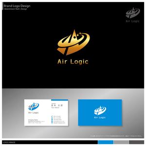 Bash_Design (Bash_Design)さんの新築住宅会社の新ブランド「Air Logic」のロゴ制作のお願いへの提案