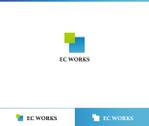 動画サムネ職人 (web-pro100)さんのモールデザイン＆運営サポート「EC WORKS」のロゴへの提案