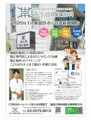 masunaga_net (masunaga_net)さんの矯正歯科チラシデザインへの提案